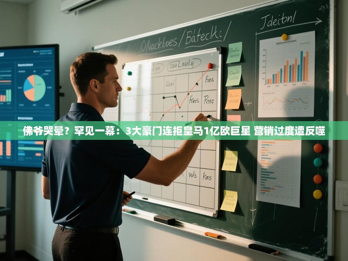 佛爷哭晕?罕见一幕:3大豪门连拒皇马1亿欧巨星 营销过度遭反噬 第1张